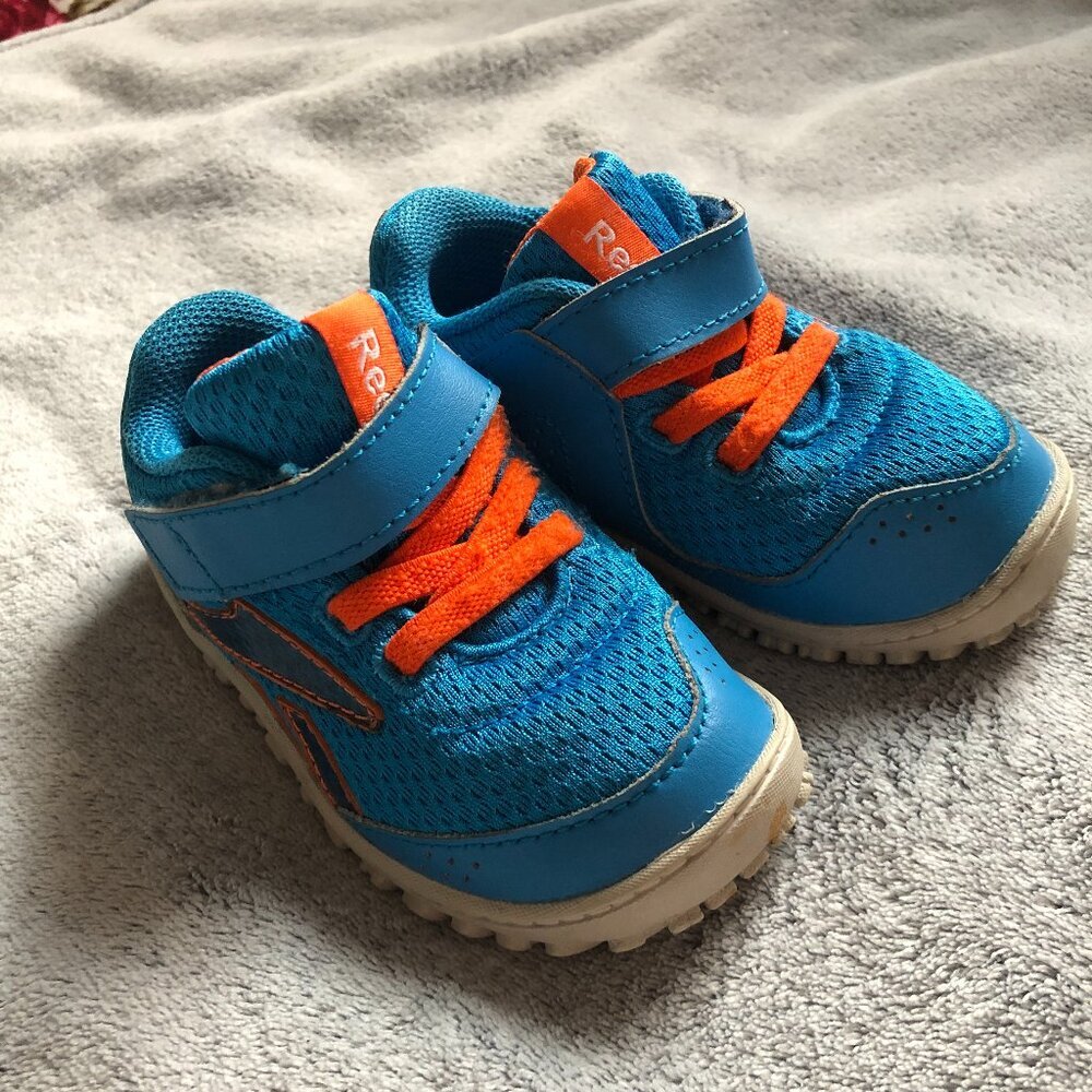 REEBOK Ventureflex Stride II Toddler First Walker Sneakers Kids US 5 Bright